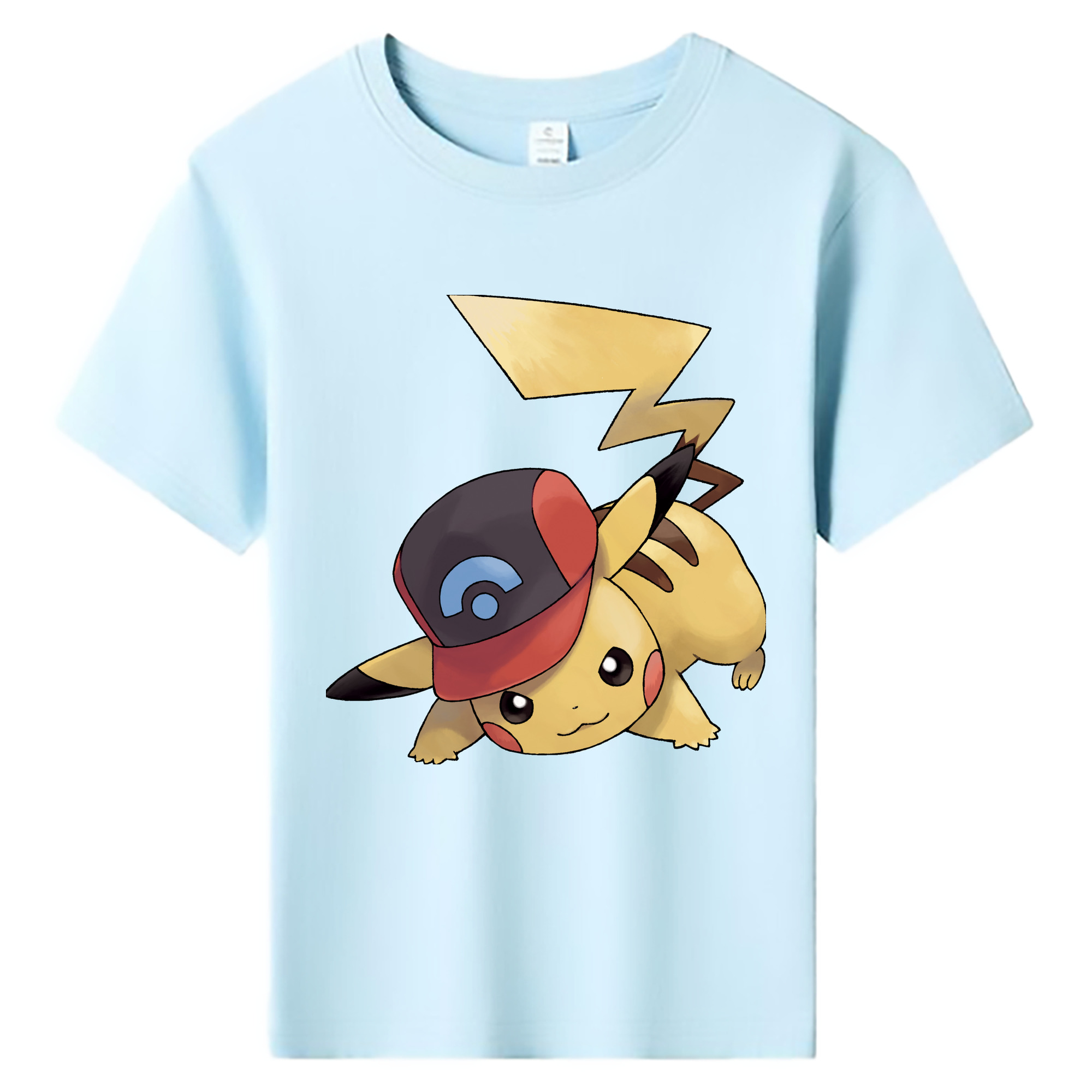 （画像用） ポケットモンスター Pokémon 綿100％キッズTシャツ（フロントプリント）